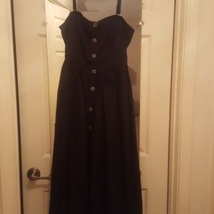 Free People black dress